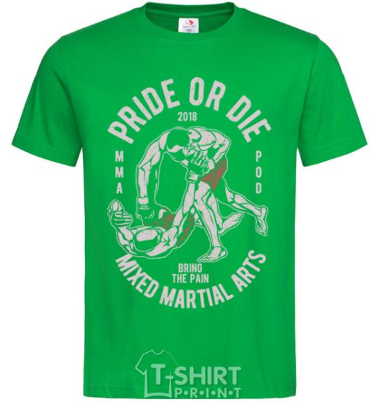 Men's T-Shirt Pride Or Die kelly-green фото