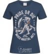 Women's T-shirt Pride Or Die navy-blue фото