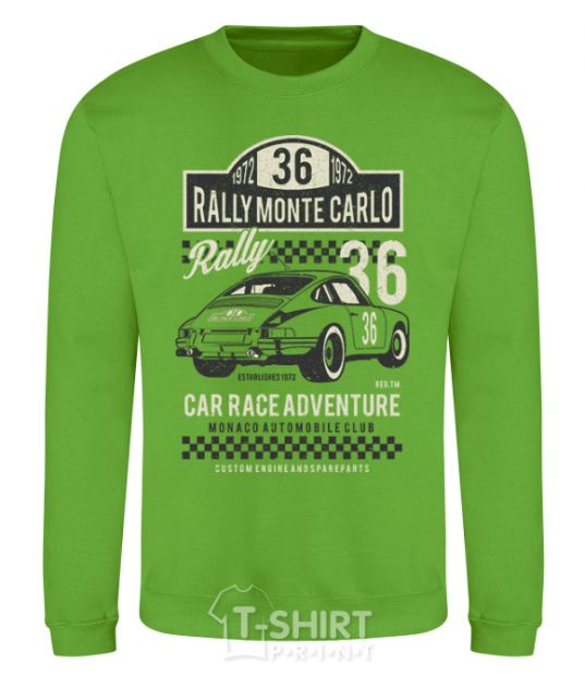 Sweatshirt Rally Monte Carlo orchid-green фото