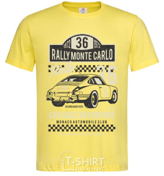 Men's T-Shirt Rally Monte Carlo cornsilk фото