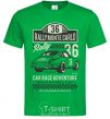 Мужская футболка Rally Monte Carlo Зеленый фото