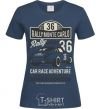 Women's T-shirt Rally Monte Carlo navy-blue фото