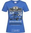 Women's T-shirt Rally Monte Carlo royal-blue фото