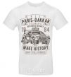 Мужская футболка Rally Paris Dakar Automobile Белый фото