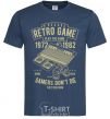Men's T-Shirt Retro Game navy-blue фото