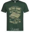 Men's T-Shirt Retro Game bottle-green фото