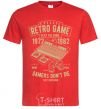 Men's T-Shirt Retro Game red фото