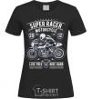 Женская футболка Super Racer Motorcycle Черный фото