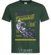 Мужская футболка The Extreme Downhill Темно-зеленый фото