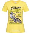 Женская футболка The Extreme Downhill Лимонный фото