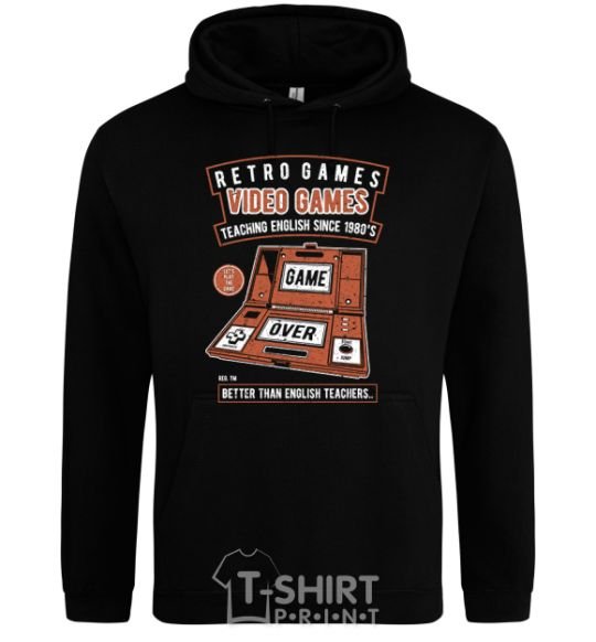 Men`s hoodie Video Games black фото