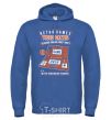 Men`s hoodie Video Games royal фото