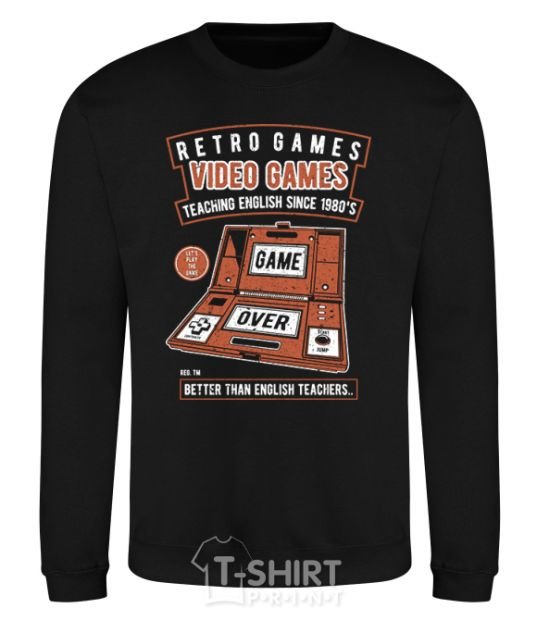 Sweatshirt Video Games black фото