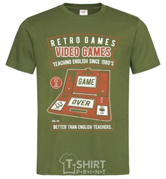 Men's T-Shirt Video Games millennial-khaki фото
