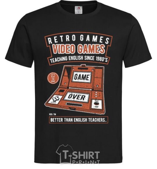 Men's T-Shirt Video Games black фото