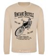 Sweatshirt Vintage Bicycle sand фото