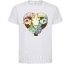 Kids T-shirt Aries zodiac sign White фото