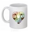 Ceramic mug Aries zodiac sign White фото