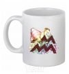 Ceramic mug Aquarius zodiac sign White фото