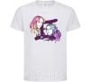 Kids T-shirt Gemini zodiac sign White фото