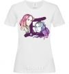 Women's T-shirt Gemini zodiac sign White фото