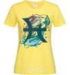 Women's T-shirt Pisces zodiac sign cornsilk фото