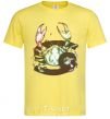 Men's T-Shirt Cancer zodiac sign cornsilk фото