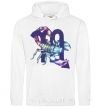 Men`s hoodie Scorpio zodiac sign White фото