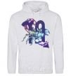 Men`s hoodie Scorpio zodiac sign sport-grey фото