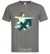 Men's T-Shirt Sagittarius zodiac sign dark-grey фото