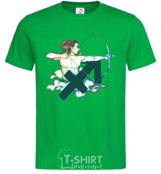 Men's T-Shirt Sagittarius zodiac sign kelly-green фото