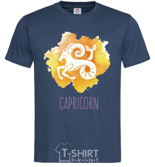 Мужская футболка Capricorn Темно-синий фото