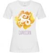 Women's T-shirt Capricorn White фото