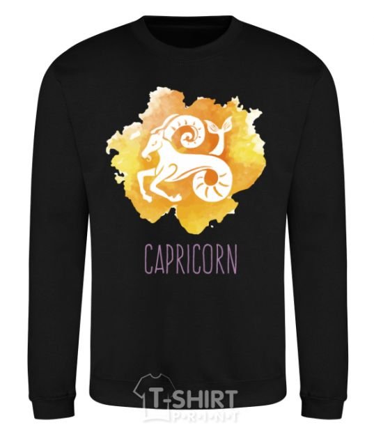 Sweatshirt Capricorn black фото