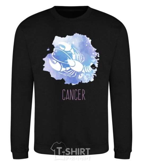 Sweatshirt Cancer black фото