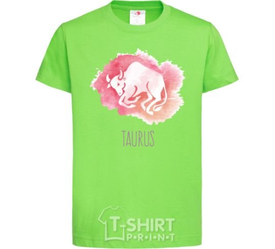 Kids T-shirt Taurus orchid-green фото