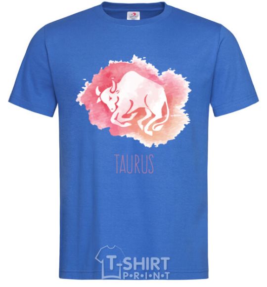 Men's T-Shirt Taurus royal-blue фото