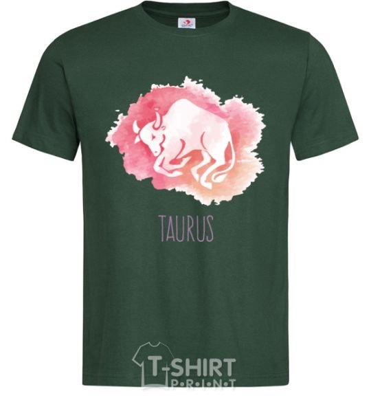 Men's T-Shirt Taurus bottle-green фото