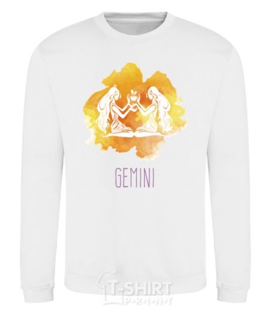 Sweatshirt Gemini White фото