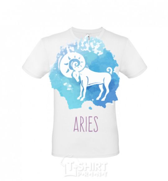 Мужская футболка Aries Белый фото