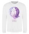 Sweatshirt Virgo White фото