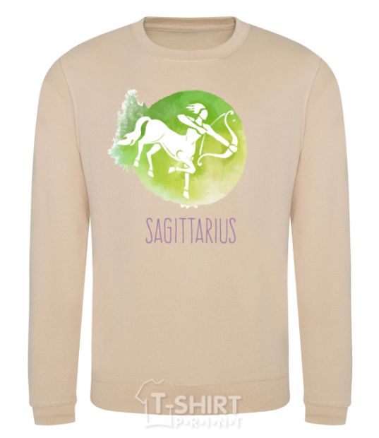 Sweatshirt Sagittarius sand фото