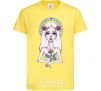 Kids T-shirt Virgo roses cornsilk фото