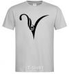 Men's T-Shirt Aries sign grey фото