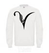 Sweatshirt Aries sign White фото