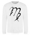 Sweatshirt Virgo sign White фото