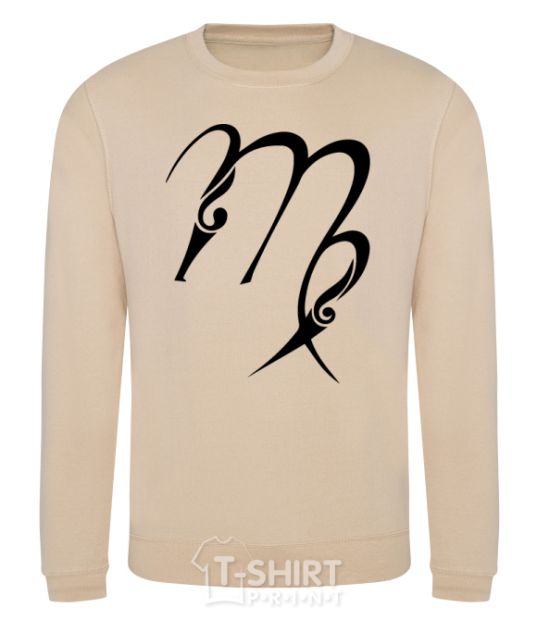 Sweatshirt Virgo sign sand фото