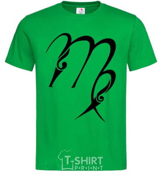 Men's T-Shirt Virgo sign kelly-green фото
