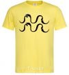 Мужская футболка Водолей знак Лимонный фото