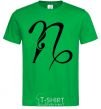 Men's T-Shirt Capricorn sign kelly-green фото